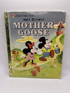 A Little Golden Book MOTHER GOOSE 英語の児童書