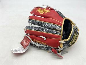 (23358)□野球グローブ グラブ Rawlings(ローリングス) 軟式用 内野手用(11.25インチ) 右投用 GR3HON52MG タグ付き 未使用品