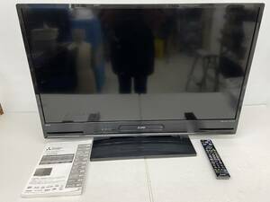 (23569)□MITSUBISHI 三菱 デジタル ハイビジョン 液晶カラーテレビ LCD-A40BHR7 2016年製 REAL 中古品