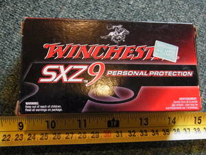 AMMO空箱 WINCHESTER 9mm LUGER 115 Gr. JHP SXZ9 1箱（トレイ付き）