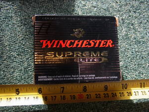 AMMO空箱 WINCHESTER SUPREME ELITE PDX1 380 AUTO 95 Gr. JHP 1箱（トレイ付き）