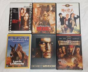 ジョニー・デップ出演映画DVD　6本セット　