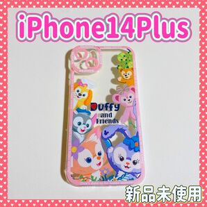 iPhone14plusケース ディズニー ダッフィー&フレンズ