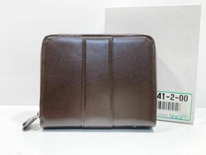 【ad2303031.75】マルチケース ☆ 財布 ブラック系 ファスナー ウォレット 高島屋　通信販売　タカシマヤ