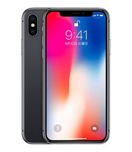 iPhoneX[256GB] SIMロック解除 au スペースグレイ【安心保証】_画像1