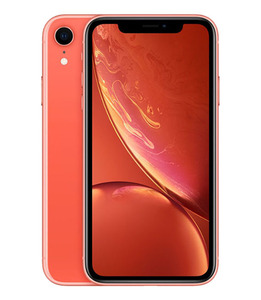 iPhoneXR[128GB] SIMロック解除 au/UQ コーラル【安心保証】