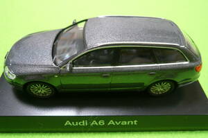 【新品】京商1/64 ミニカーコレクション★ Audi A6 Avant ☆ シルバー 