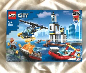 LEGO レゴ　シティ　60308 ビーチポリスと消防隊　ブロック　おもちゃ
