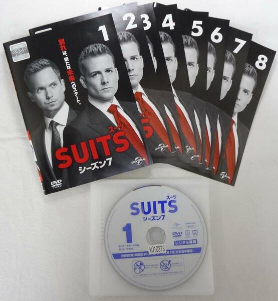 送料無料　レンタル落ち中古DVD　SUITS スーツ　シーズン7　全8巻セット