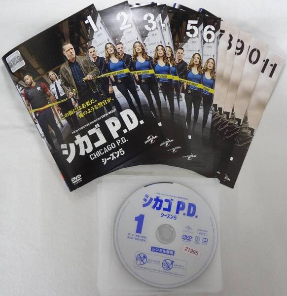 送料無料 レンタル落ち中古DVD シカゴ P.D. シーズン5 全11巻セット