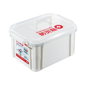 救急箱 箱のみ 応急処置 救急ボックス 薬箱 常備薬 家庭 くすり箱 FUD-1471