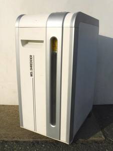 中古 MSシュレッダー MSQ-61MCM サイズ：W302 × D435 × H640mm 動作確認済み 発送160サイズ 引き取り可（静岡県浜松市）