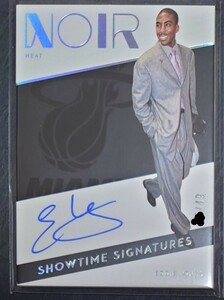 【Eddie Jones】2019-20 Panini Noir Showtime Signatures #/49 Miami Heat Legend