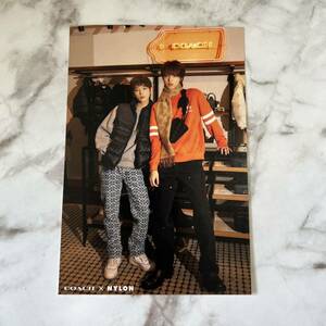 COACH × NYLON ポストカード ＆TEAM EJ HARUA