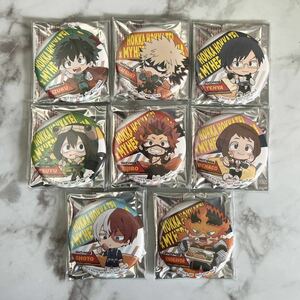 ほっかほっか亭 × 僕のヒーローアカデミア 夏のPLUS ULTRA コラボ ヒーロー弁当 ほか弁 ヒロアカ 缶バッチ 缶バッジ 全8種セット