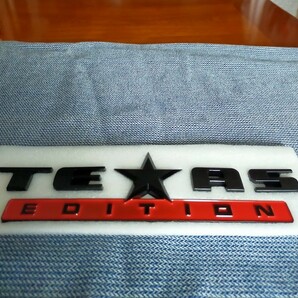 TEXAS EDITION  テキサス エディション エンブレム レッドブラックの画像2