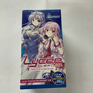  new goods unopened * shrink attaching *lycee lycee over chuaVer. August 1.0 booster pack BOX