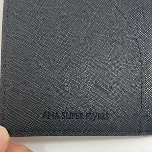 ANA ブラック手帳カバー 札入れ ANA SUPER FLYERS 会員限定 レザーの画像4