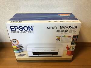 送料込★EPSON★インクジェットプリンター/複合機★EW-052A★新品保証付★インク欠品★★★