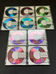 MD ミニディスク minidisc 中古 初期化済 maxell マクセル Twinkle 80 10枚セット 記録媒体