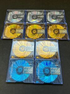 MD ミニディスク minidisc 中古 初期化済 AXIA アクシア For Major Hits 60 10枚セット 記録媒体