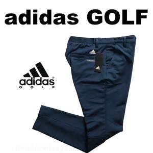 ■【M】秋冬 定価10,439円 アディダス GOLF 裏起毛 撥水ストレッチ スウエットパンツ■