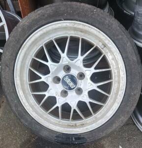 【中古品】BBS　17インチ　ホイール　255/40　R17　94V　現状品　1本のみ