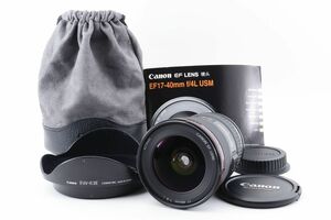 ■新品級■CANON ZOOM EF 17-40mm F4 L USM■F108 キャノン