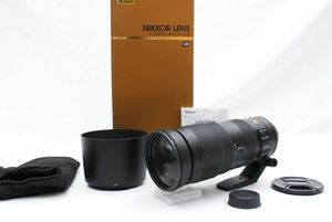 ■新品同様品■NIKON AF-S NIKKOR 200-500mm F5.6 E ED VR■F133 ニコン