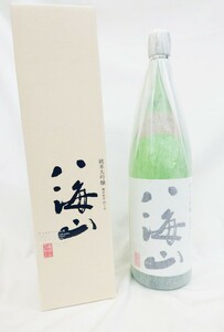 未開栓 清酒 純米大吟醸 八海山 1800ml 15.5% 2023.11 日本酒 八海醸造 1.8L HAKKAISAN 酒 jh12★25