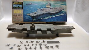 オオタキ 1/800 アメリカ原子力空母エンタープライズ 完成品ジャンク