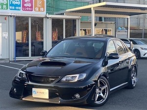 インプレッサSTI 2.5 WRX Aライン 4WD 茶革 社外ナビ 地デジ クルコン 外マフラー