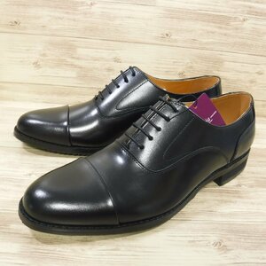 KK101 マドラス103 madras 定価17380円 黒 牛革 内羽根 ストレートチップ ビジネスシューズ 25.0 新品 via cammino 冠婚葬祭 就活 VC8044