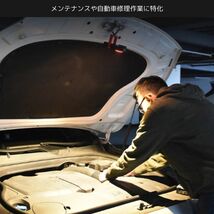 【値下げ】調色ライト LED投光器 USB充電式 ワークライト 仕上がり確認 強力磁気吸着 車のメンテナンス３段階色温度 LED懐中電灯 _画像5