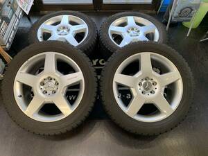 【SALE】希少冬用! ベンツW164 ML AMG純正 ◆ヨコハマ ジオランダーITS 255/50R19インチ 107Q ◆ ベンツ W164 AMG MLクラス スタッドレス