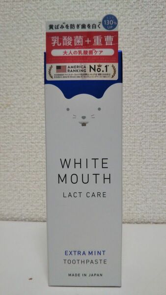 ステラシード WHITE MOUTH ホワイトマウス デンタルクレンジングペースト エクストラミント 歯みがき 100g 1個