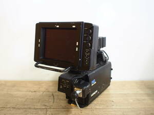 ☆【1T1116-21】 HITACHI 日立 COLOR CAMERA SK-31B 2005年 VIEWFINDER VF-L6HDII HDTV対応 放送用ポータブルカメラ ジャンク