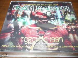 Iron Maiden《 TORONTO 87 》★ライブ4枚組