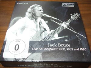 JACK BRUCE《 LIVE AT ROCKPALAST 》★発掘ライブ7枚組