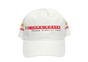 新品 LUNA ROSSA PRADA PIRELLI キャップ ルナロッサ プラダ ピレリ アメリカズカップ 帽子 フリーサイズ PRADA プラダ アイボリー