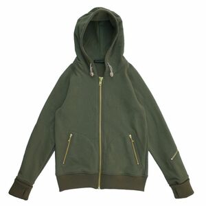 貴重 廃業 放出 日本製 新品未使用 オリジナルジョン original john GOLD ZIP HOODED JUMPER サイズM