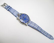 ■ガガミラノ■美品■マヌアーレ40mm スターダスト■5220.01■ユニセックス腕時計_画像3