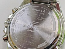 ☆CASIO　EDIFICE 　エディフィス　腕時計　クオーツ　ECB-10 稼働品_画像5