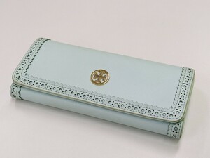 ☆TORY BURCH トリーバーチ　長財布　水色