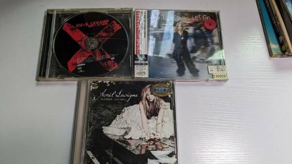 Avril Lavigne アヴリル・ラヴィーン アルバム CD 3枚セット ジャンク