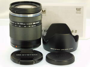 ■極上品■ OLYMPUS オリンパス M.ZUIKO DIGITAL ED 14-150mm F4.0-5.6 II ☆レンズフード付♪ ＃27453