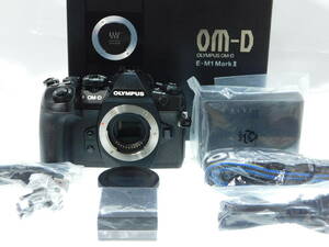 ■極上品■ OLYMPUS オリンパス OM-D E-M1 Mark II ボディ ☆シャッター回数わずか 約 13,001回！ ＃7509