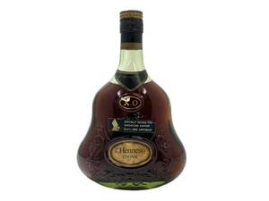 【未開栓】Hennessy/ヘネシー XO グリーンボトル 金キャップ 700ml 40% 古酒 ブランデー COGNAC コニャック 洋酒 (44028OM1)