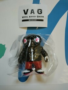  VAG VAG37 GYAROMI ギャロミ クトゥルフオイド フィギュア ソフビ ガチャガチャ ブラック