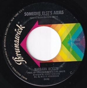 Barbara Acklin - Someone Else's Arms / Is It Me (A) J561